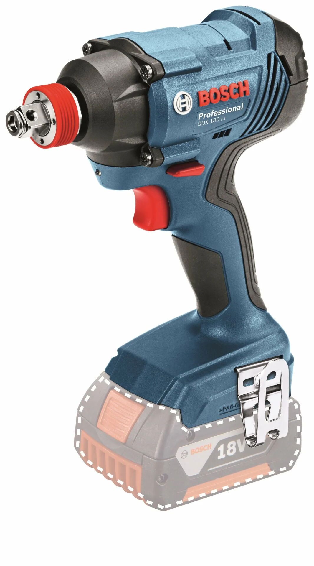 Bosch Professional GDX 180-LI (Solo) Akülü Darbeli Somun Sıkma Makinesi